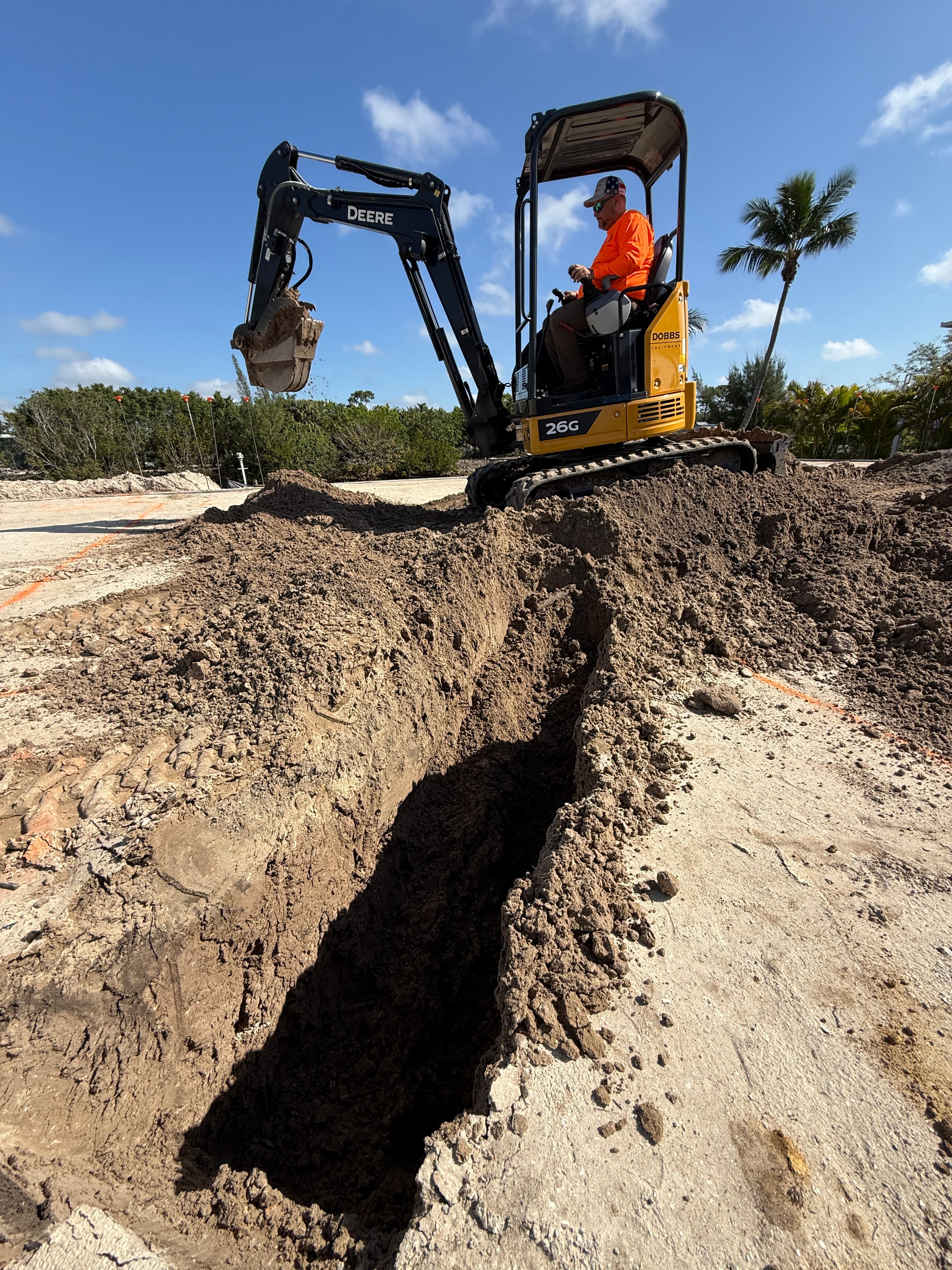 Residential excavation work