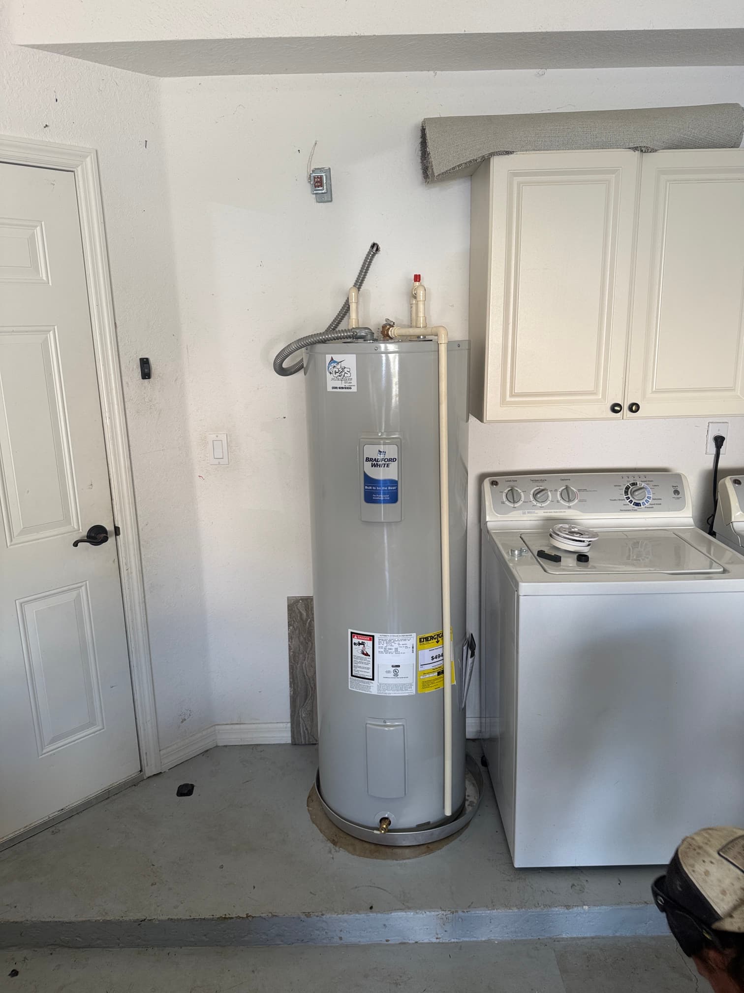 Tank water heater replacement