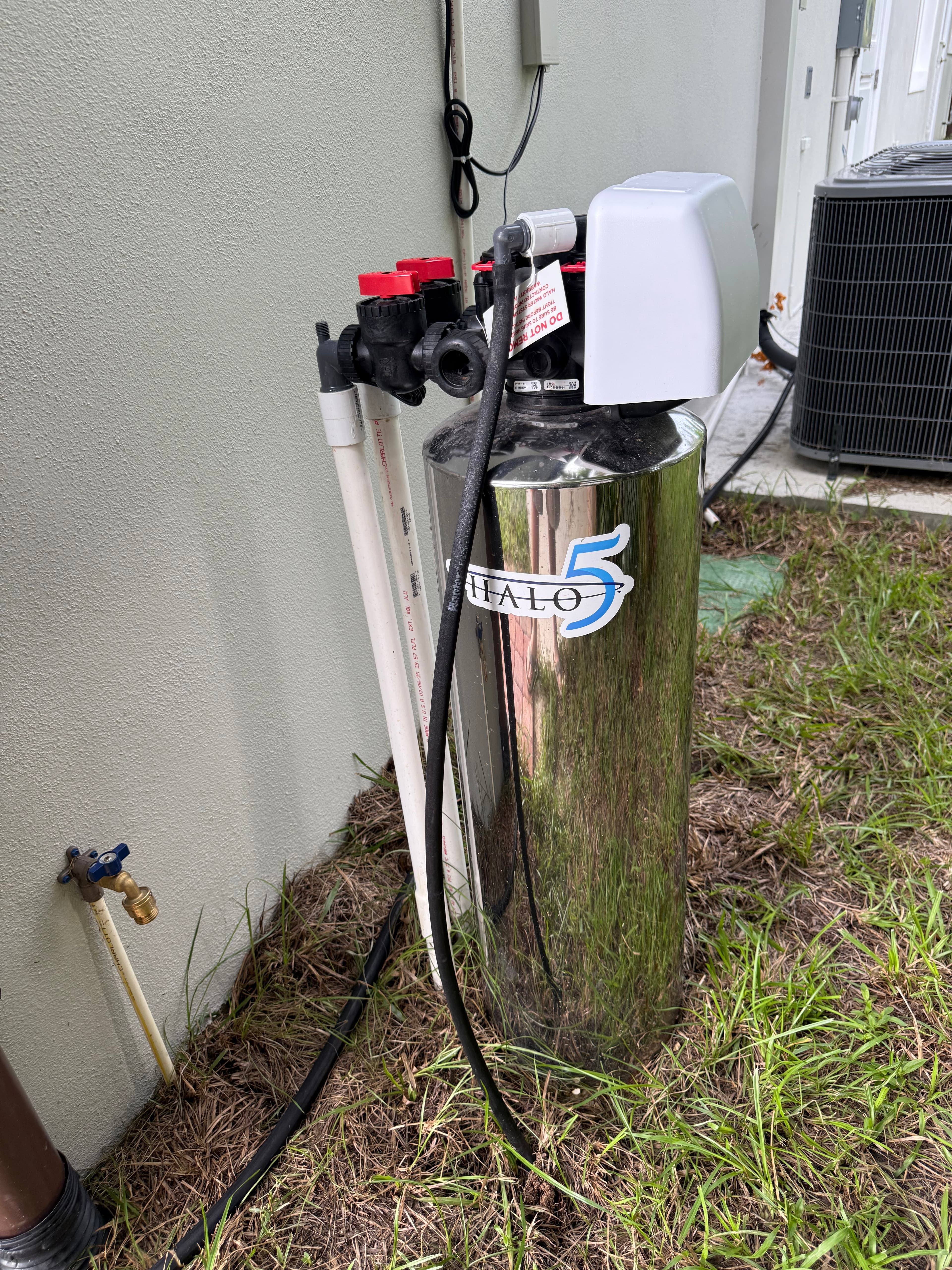 Water filtration system install