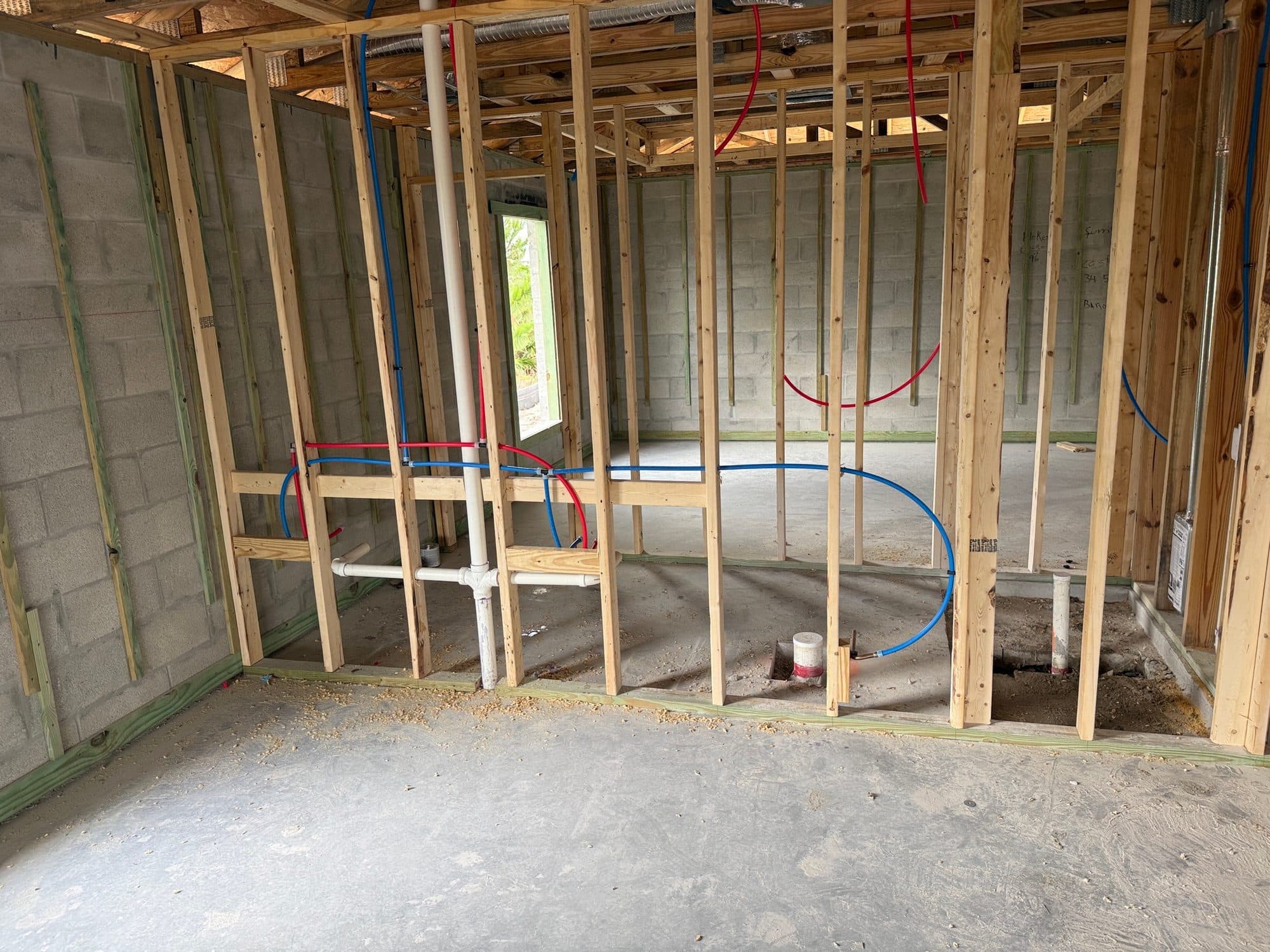 1026 Halby Ave Lehigh Acres second rough plumbing 3