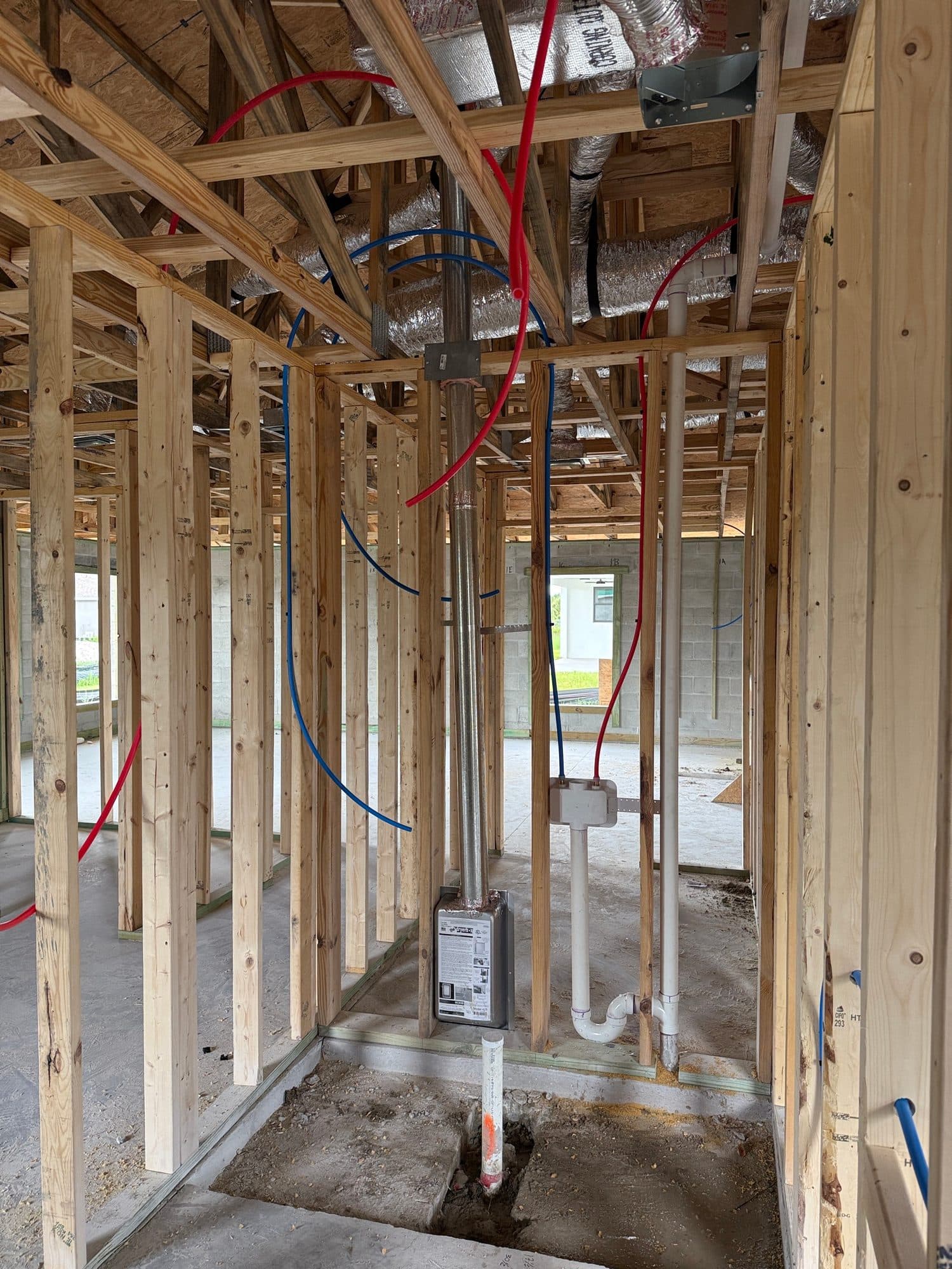 1026 Halby Ave Lehigh Acres second rough plumbing 6