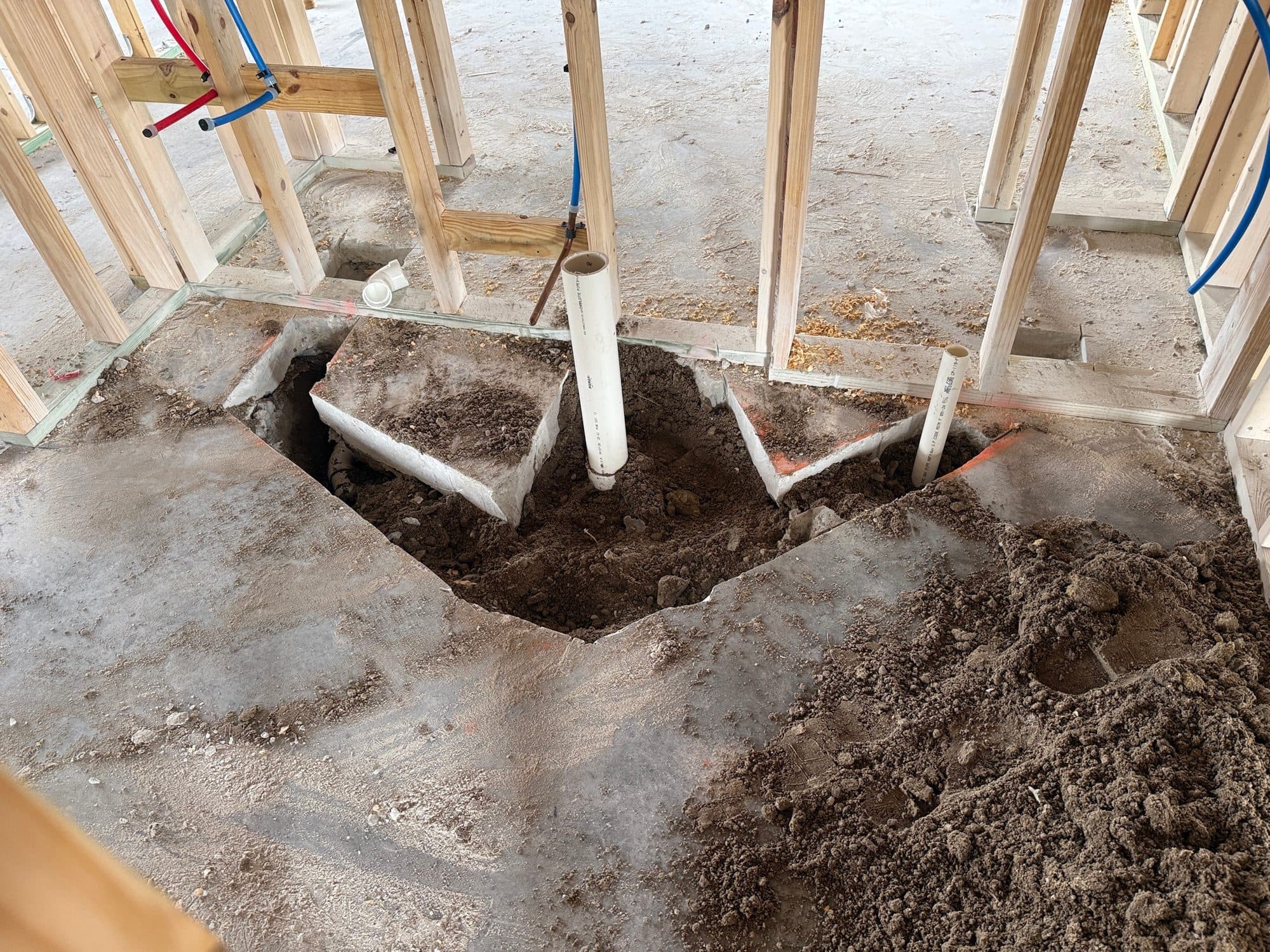 1026 Halby Ave Lehigh Acres second rough plumbing 9