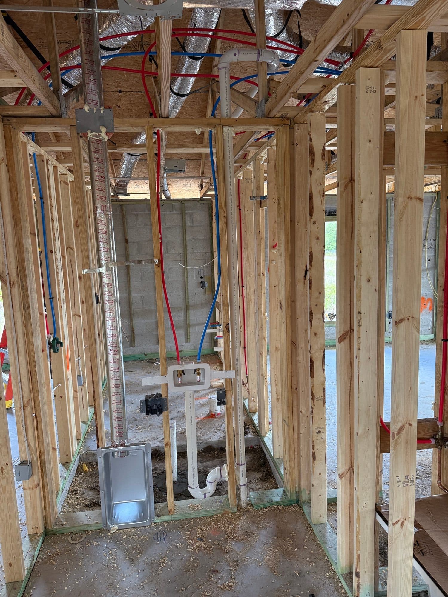 1119 Harvest Ave Lehigh Acres second rough plumbing 4