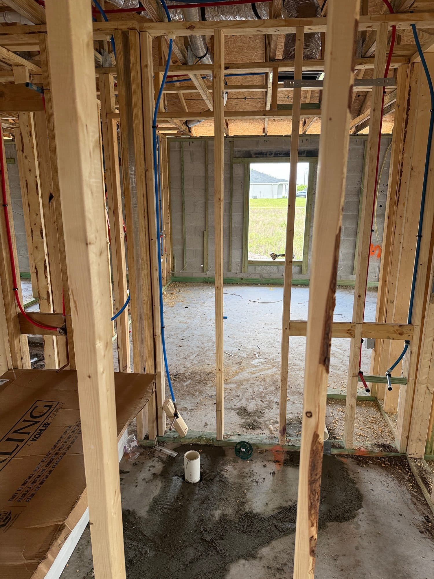 1119 Harvest Ave Lehigh Acres second rough plumbing 8