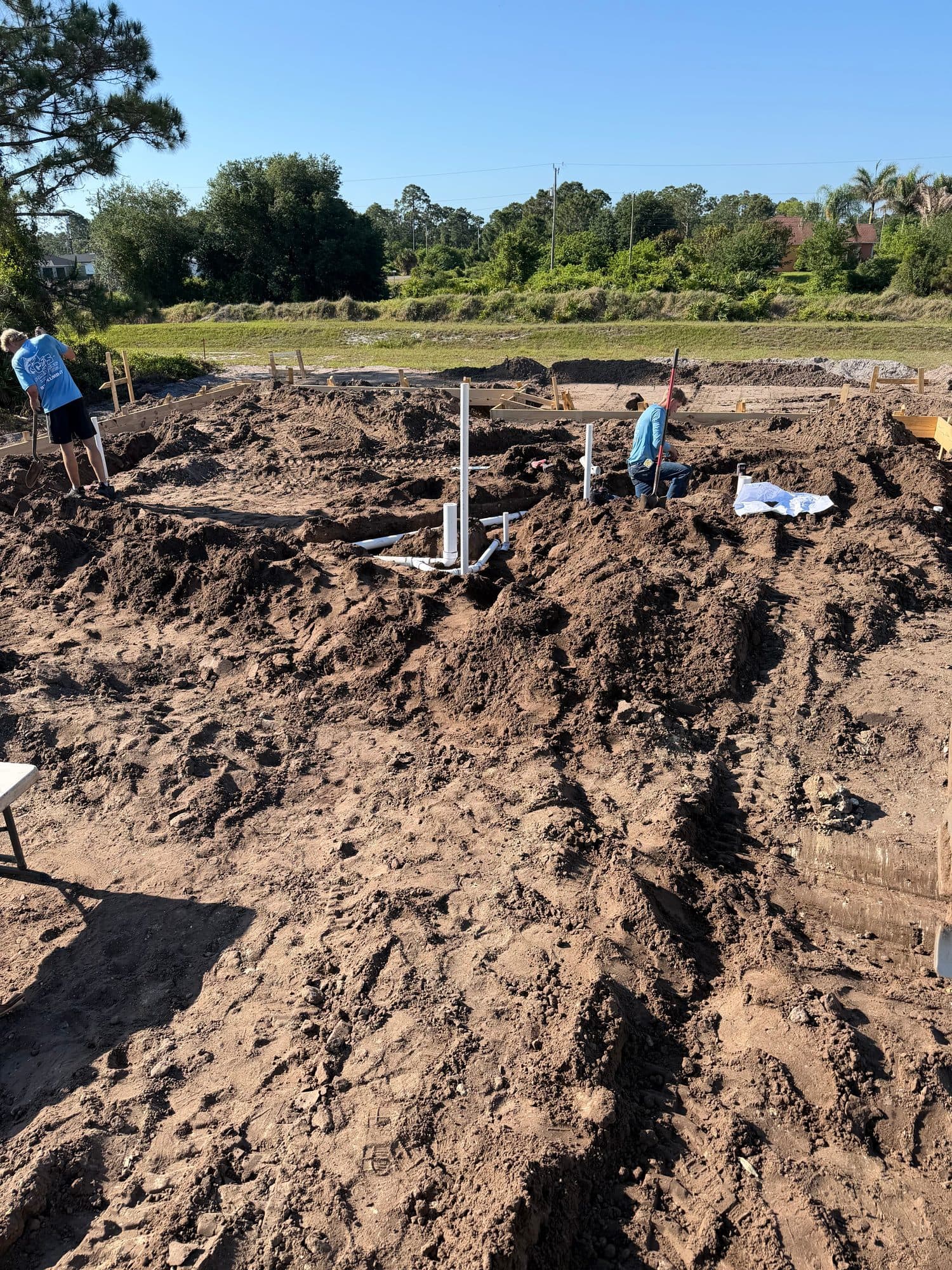 1119 Harvest Ave Lehigh Acres underground plumbing 2