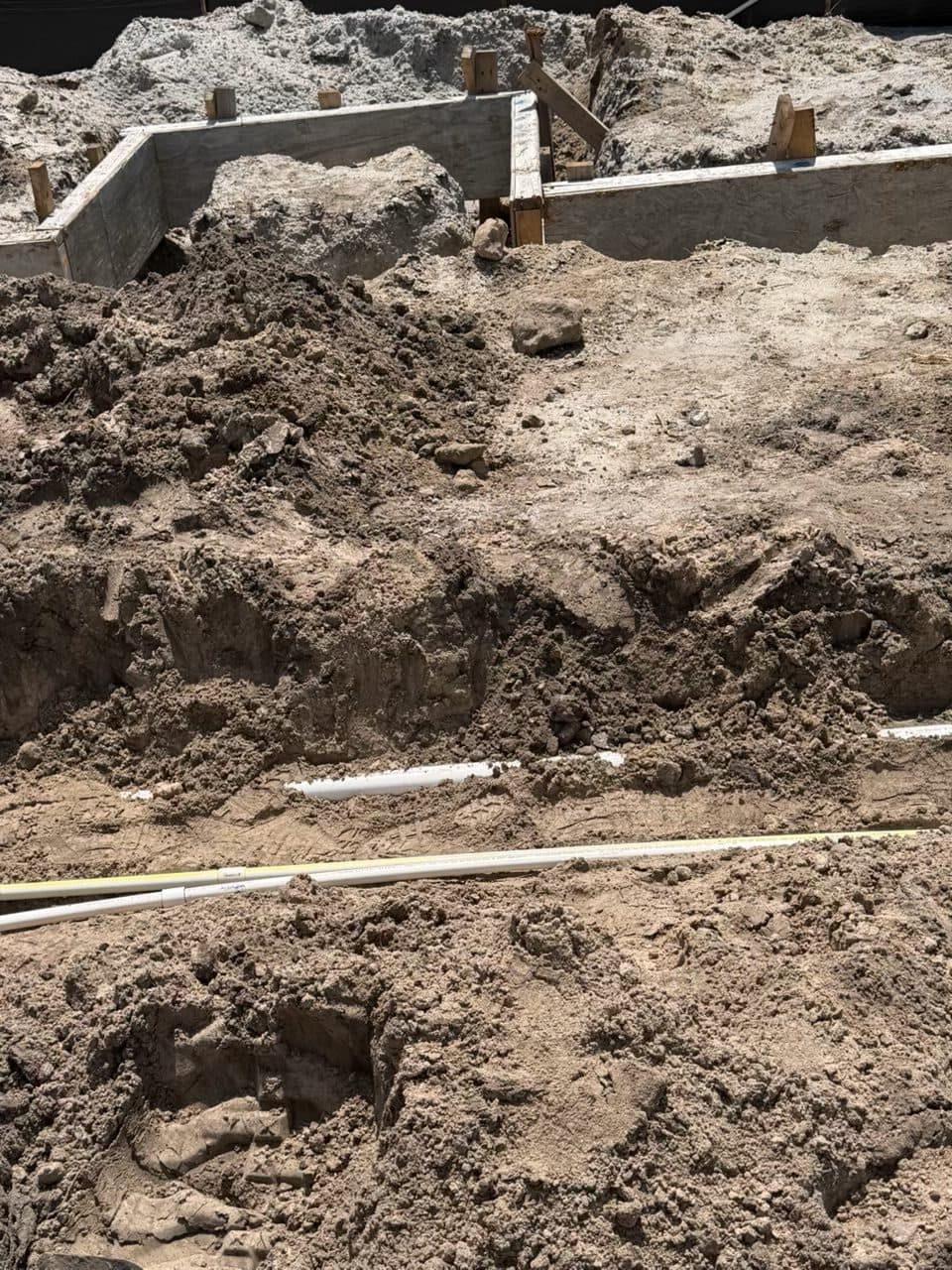 FEMA home rebuild Punta Gorda underground plumbing 2