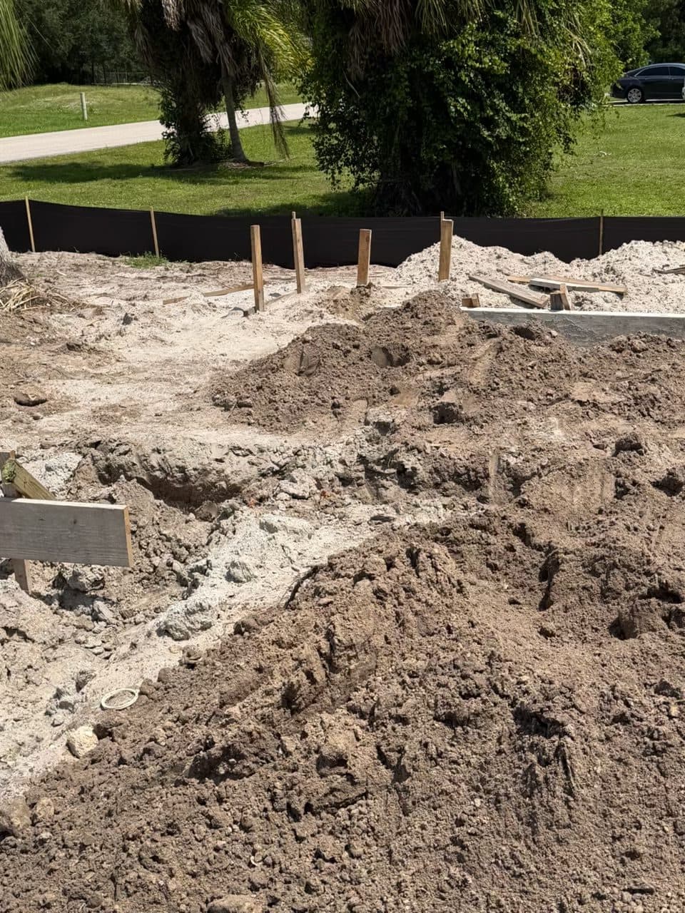 FEMA home rebuild Punta Gorda underground plumbing 6