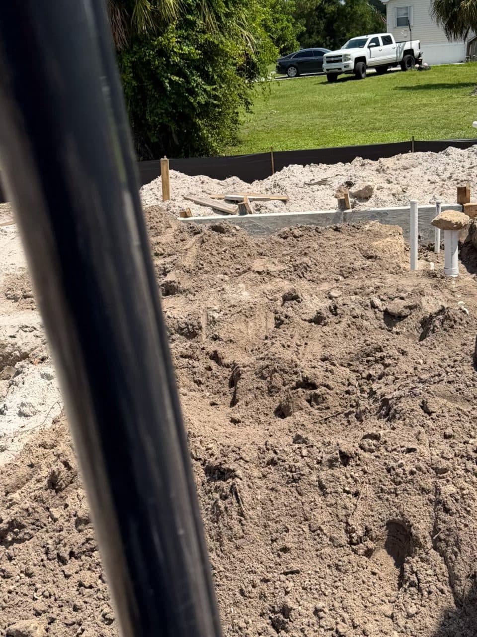 FEMA home rebuild Punta Gorda underground plumbing 7