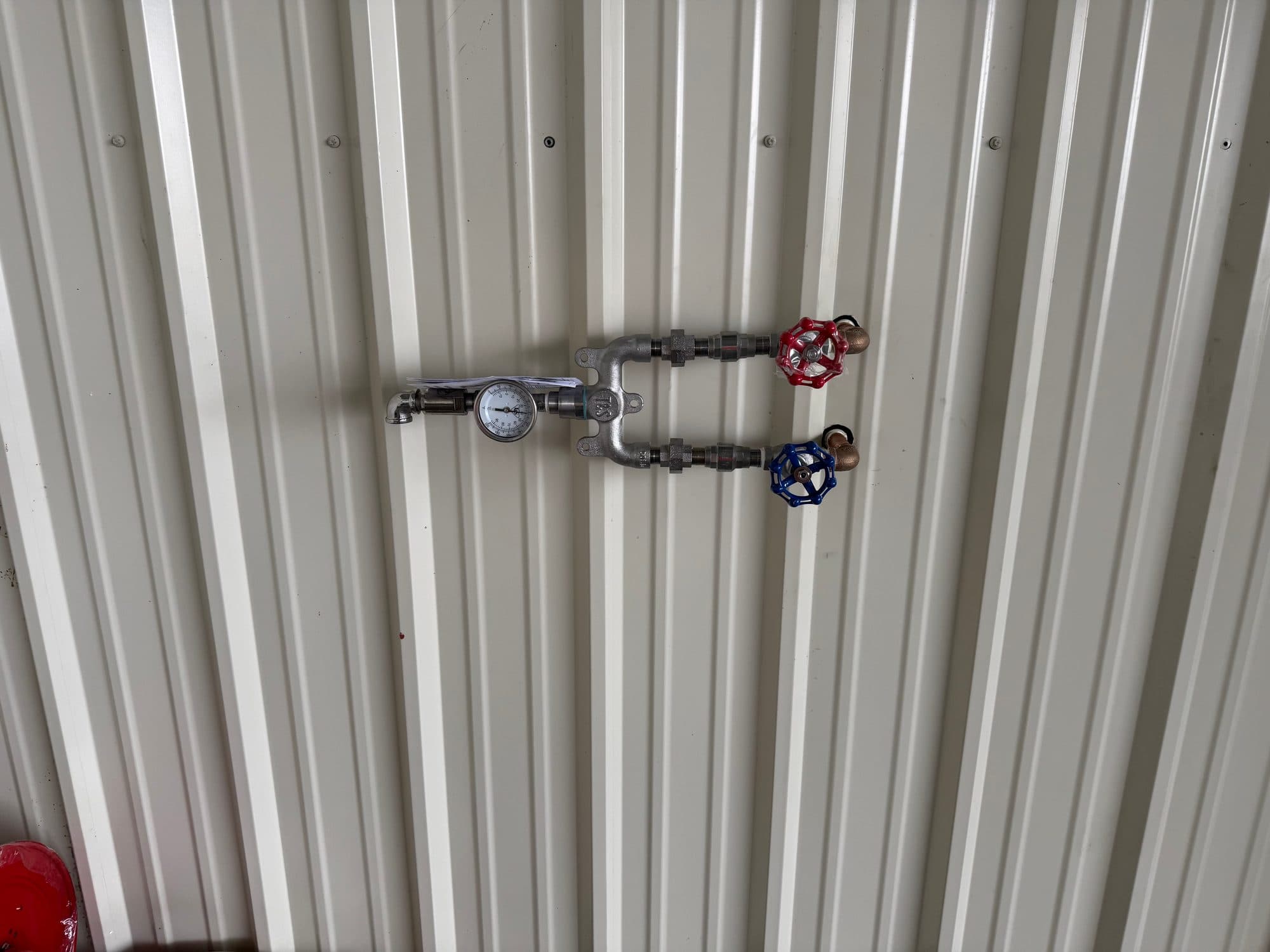 Hangar 97 Punta Gorda Airport second rough plumbing 16