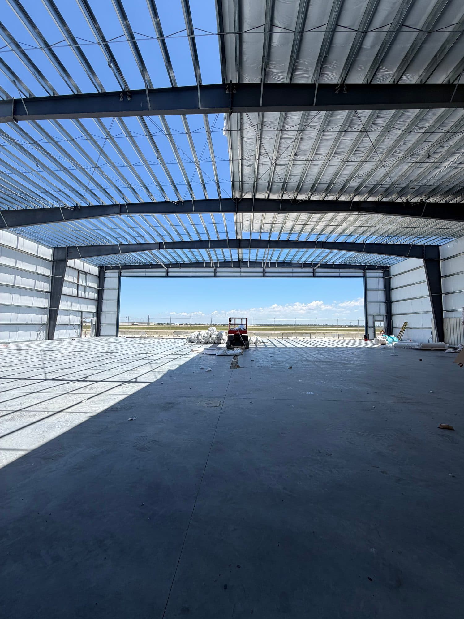 Hangar 97 Punta Gorda Airport second rough plumbing 31