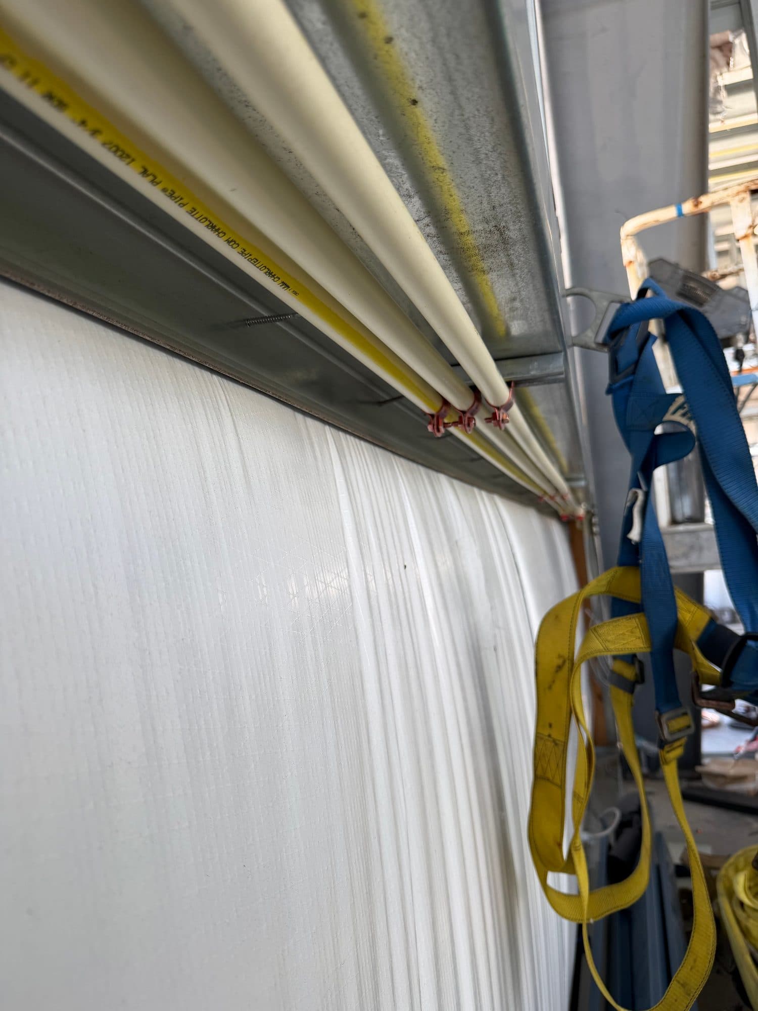 Hangar 97 Punta Gorda Airport second rough plumbing 35