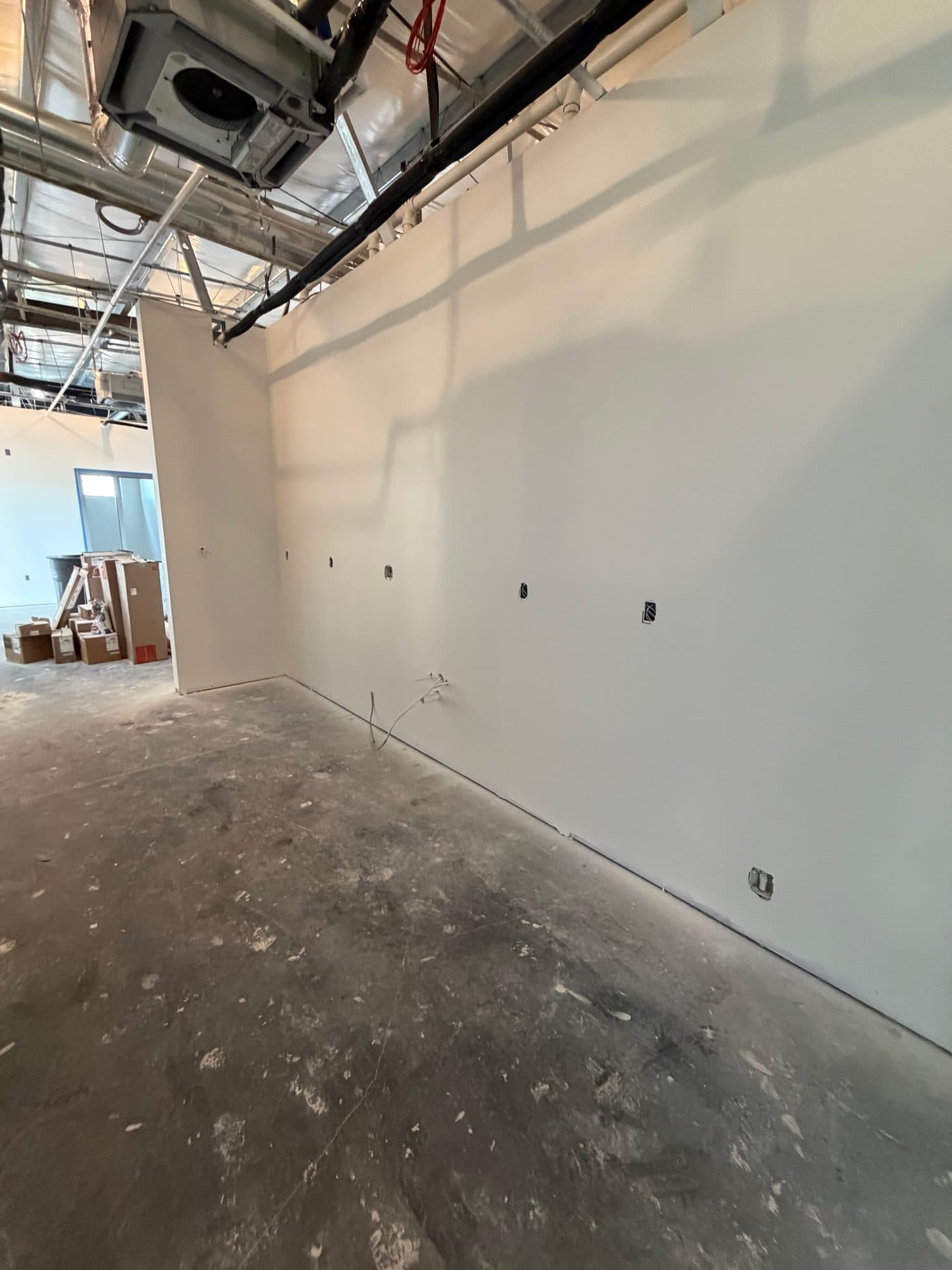 Hangar 97 Punta Gorda Airport second rough plumbing 39