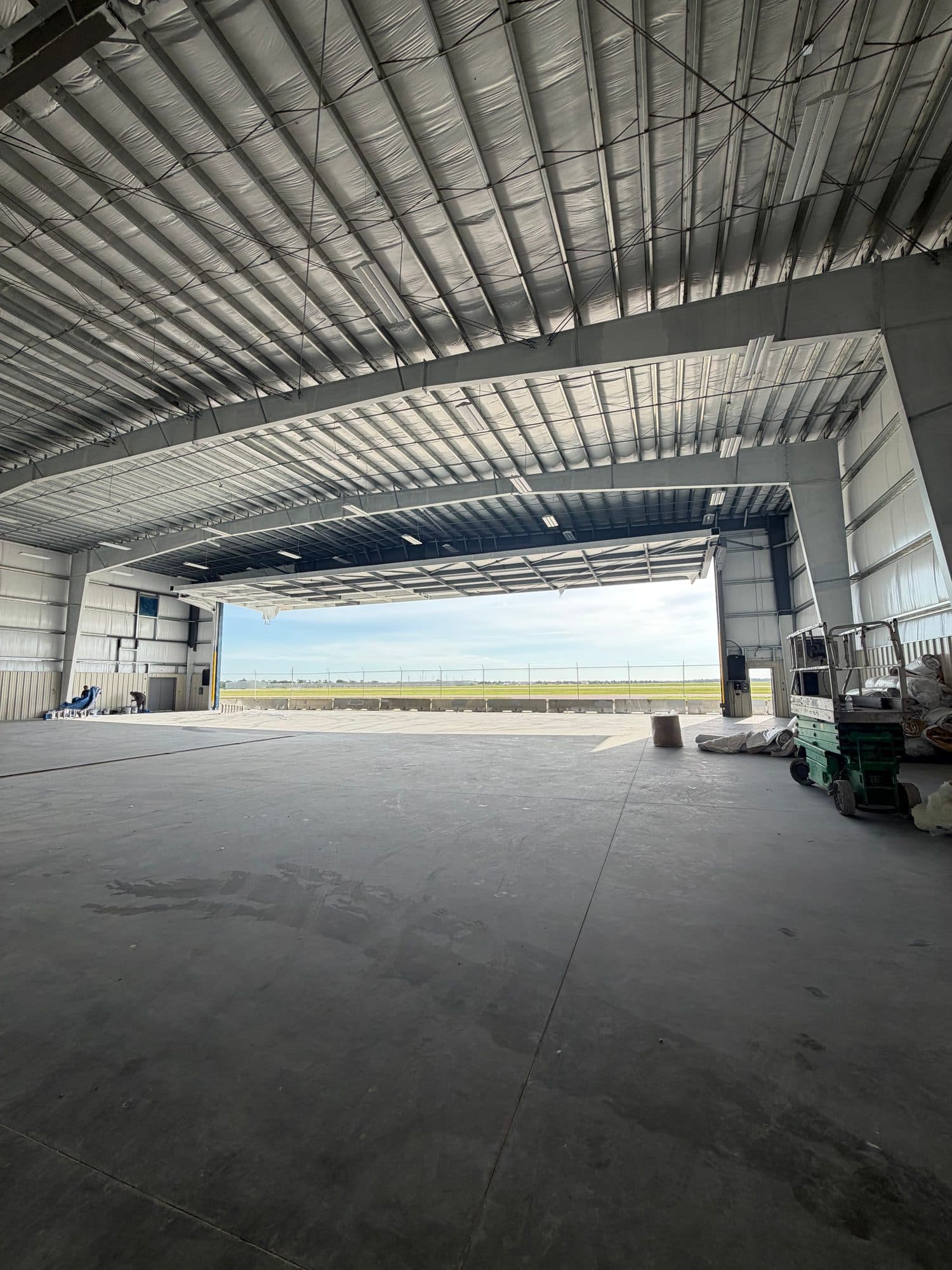 Hangar 97 Punta Gorda Airport second rough plumbing 41