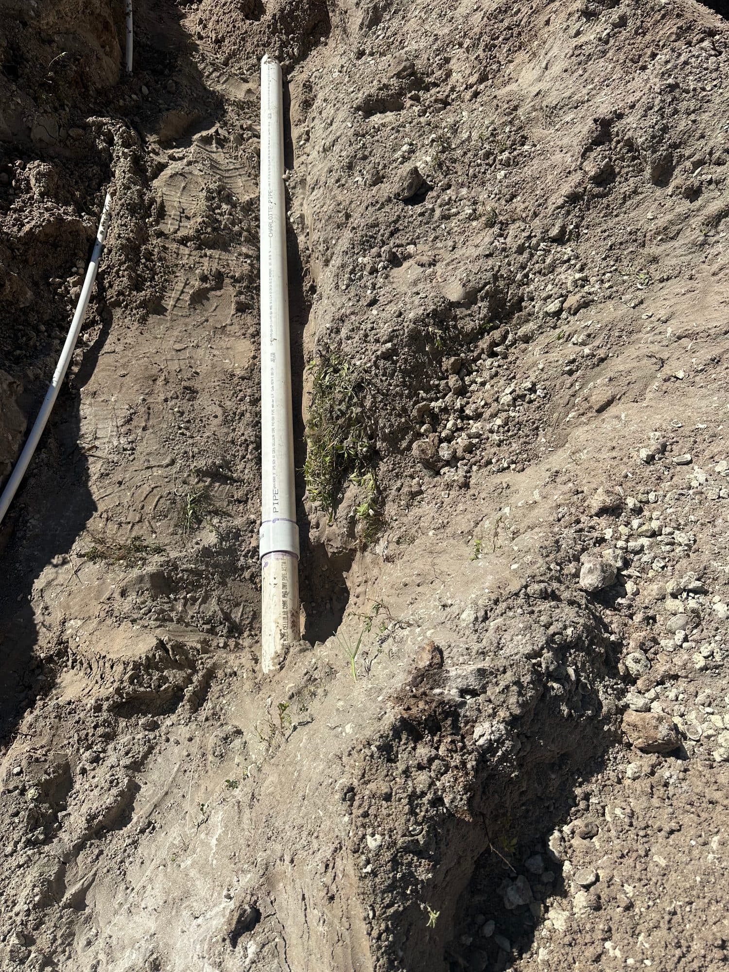 Hangar 97 Punta Gorda Airport underground plumbing 14