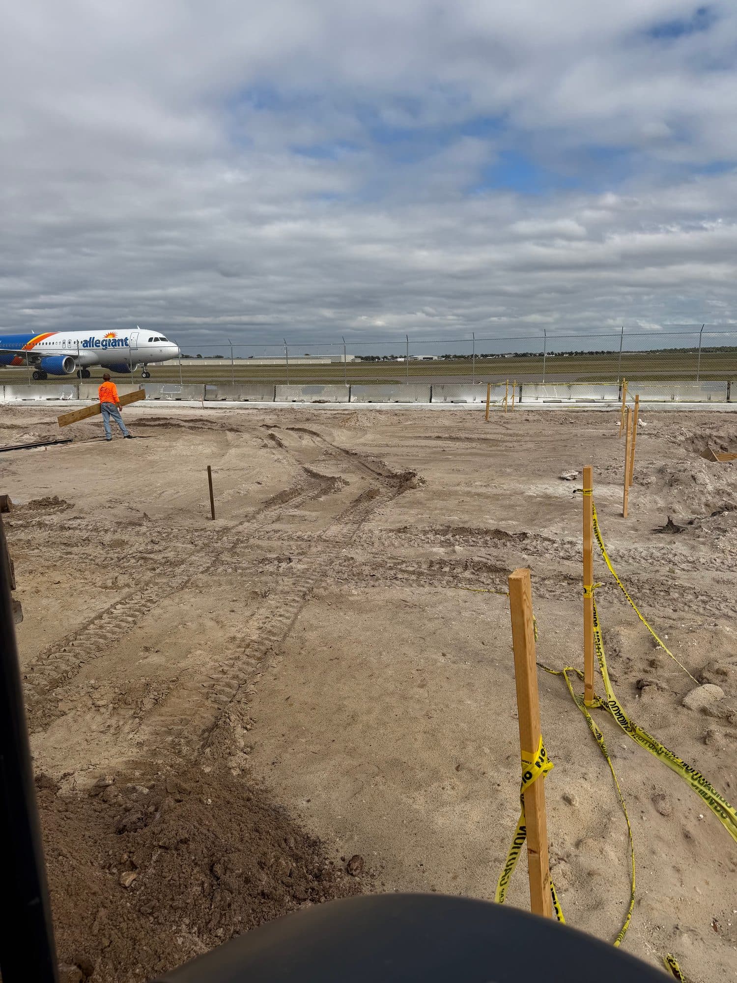 Hangar 97 Punta Gorda Airport underground plumbing 5