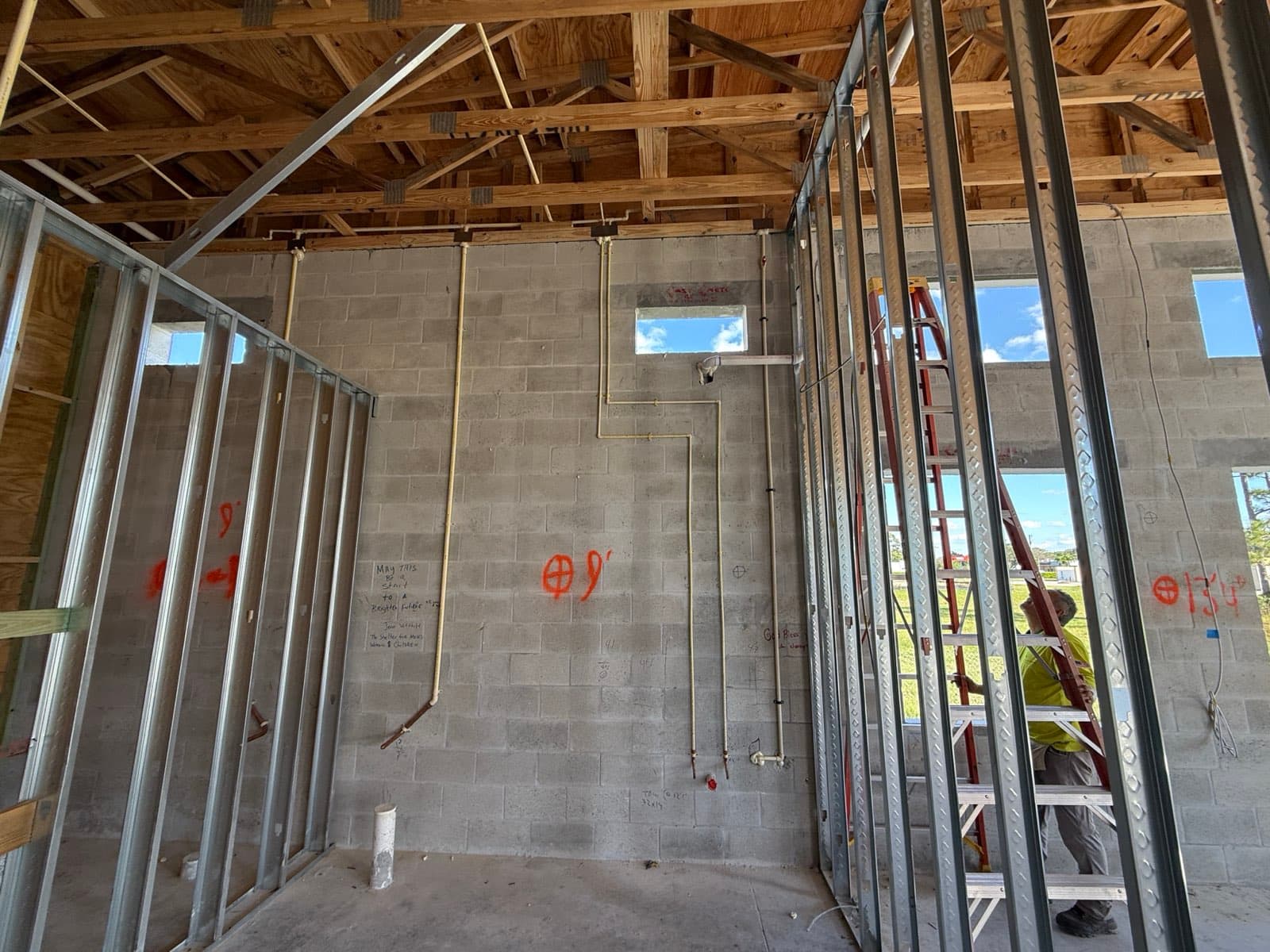 IFHA 2nd rough plumbing 10