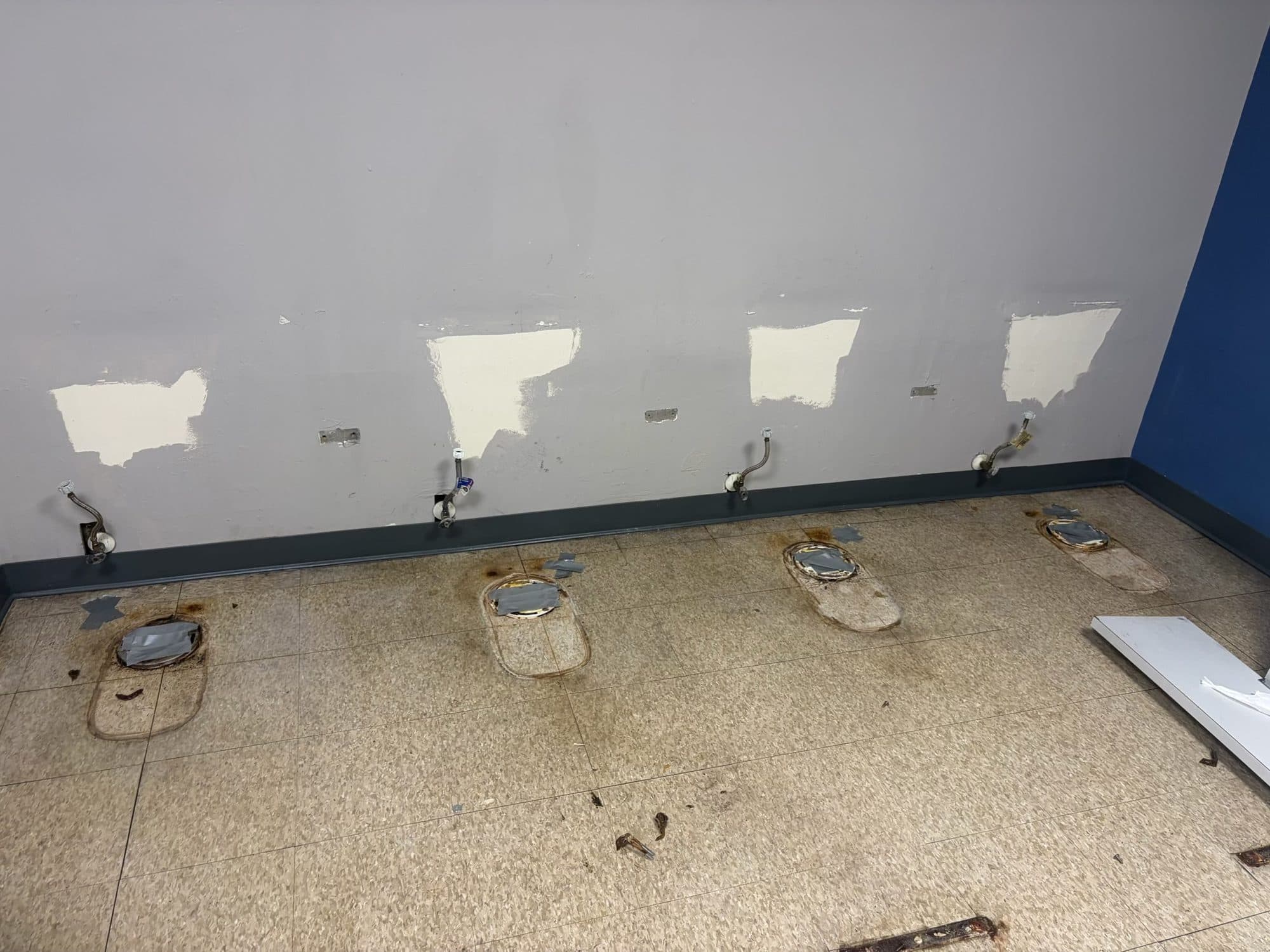 South Florida Christian Academy bathroom remodel demolition 3