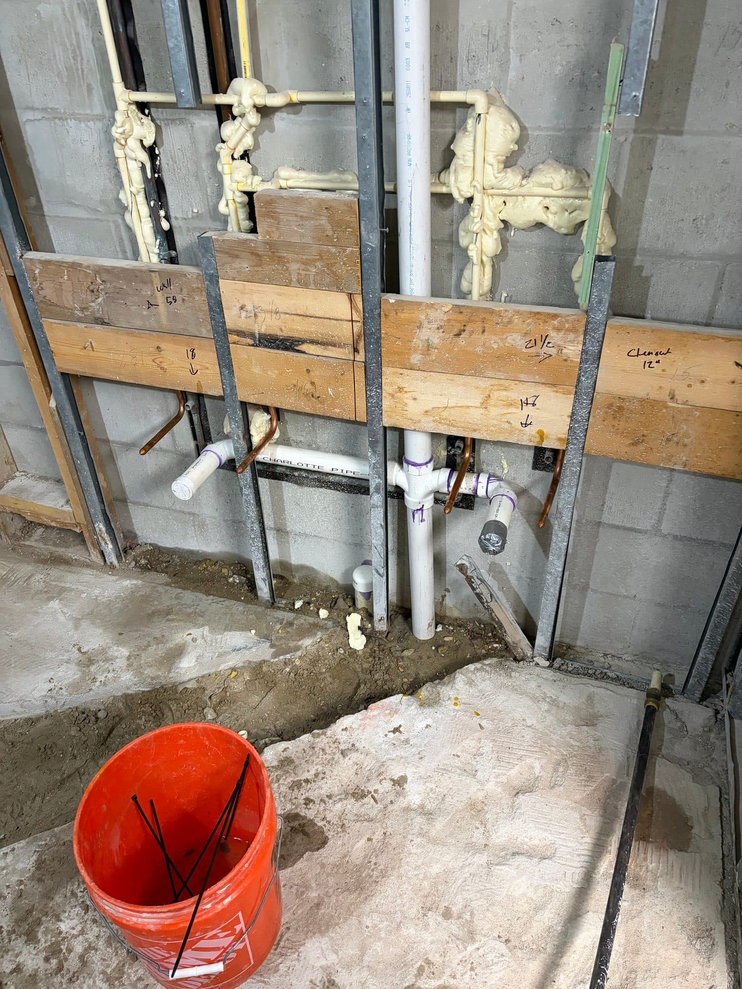 USPS Cape Coral remodel rough-in 5