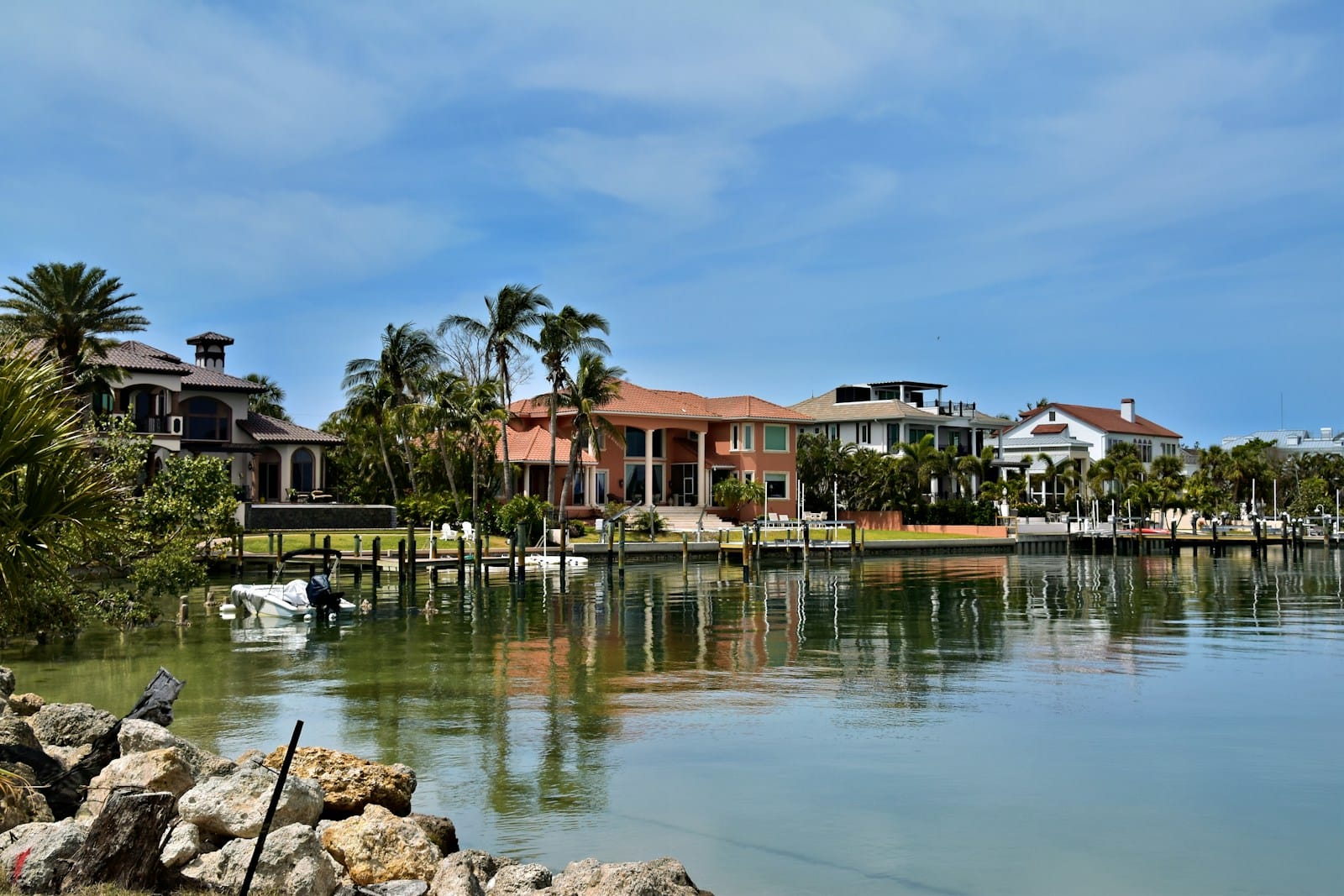 Aerial view of Cape Coral, FL