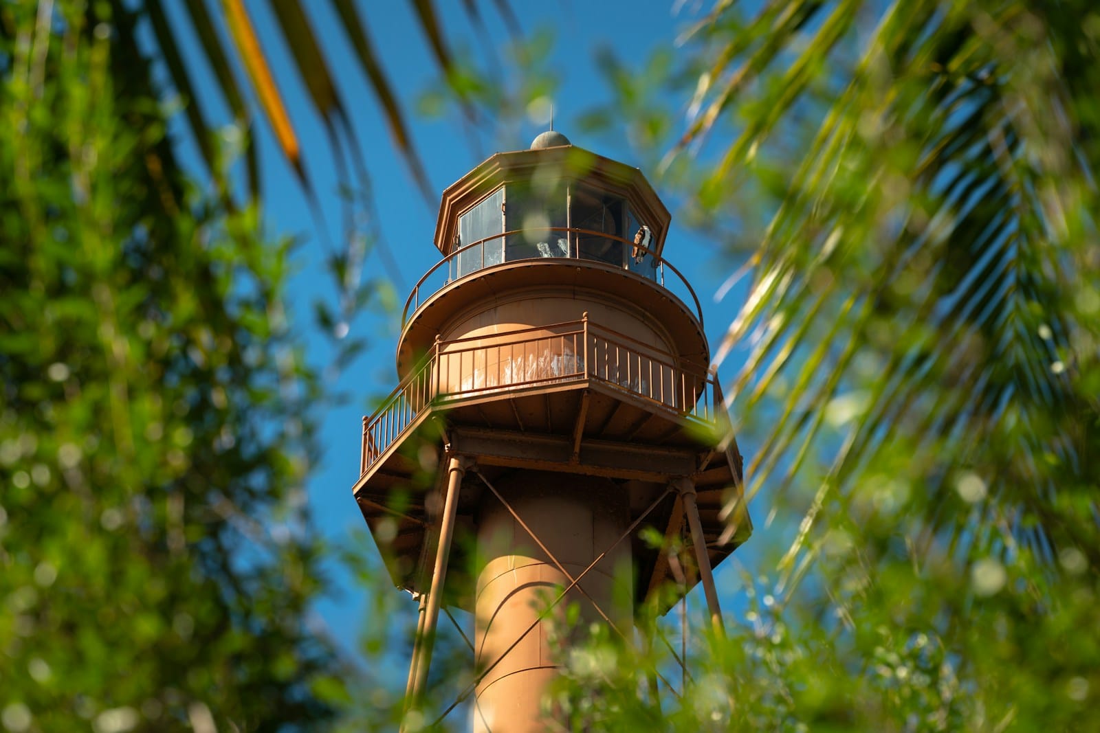 Aerial view of Sanibel Island, FL